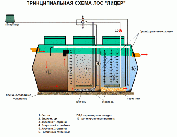 Септик Лидер 12