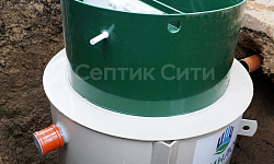 Септик Гринлос Аэро 6 Низкий корпус - фото монтажа - 3